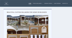 Desktop Screenshot of carolinamillwork.com